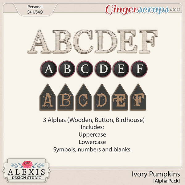 Ivory Pumpkins - Alphas