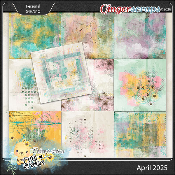 April 2025 Painted Papers