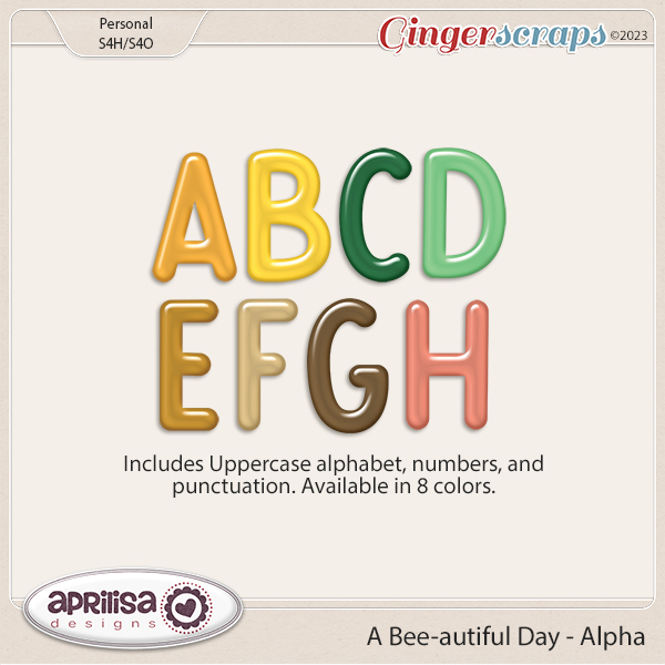 A Bee-autiful Day - Alpha by Aprilisa Designs