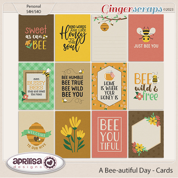 A Bee-autiful Day - Card by Aprilisa Designs.