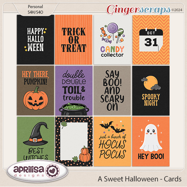 A Sweet Halloween - Cards by Aprilisa Designs