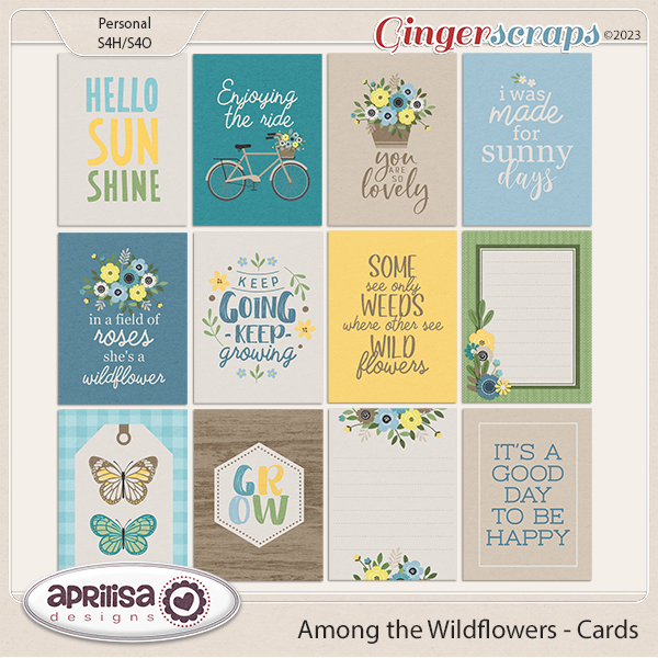 Among The Wildflowers - Cards by Aprilisa Designs