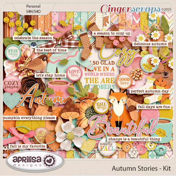 Autumn Stories - Kit by Aprilisa Designs