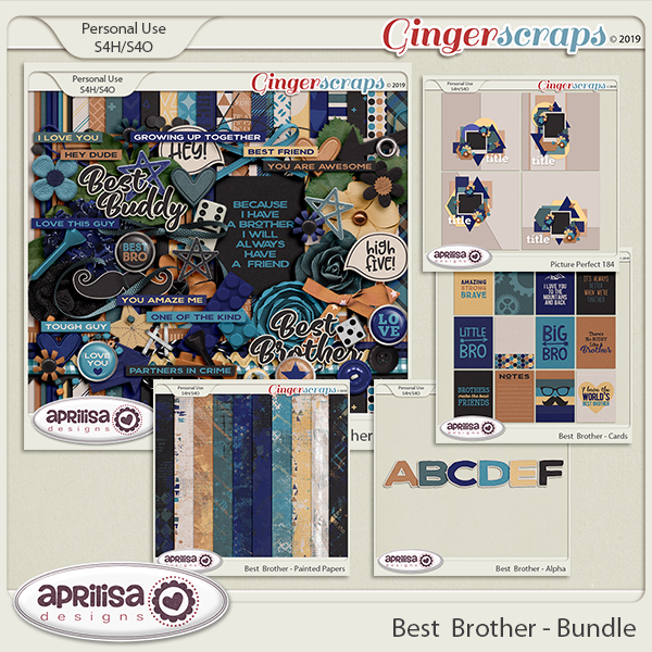 Best Brother - Bundle by Aprilisa Designs