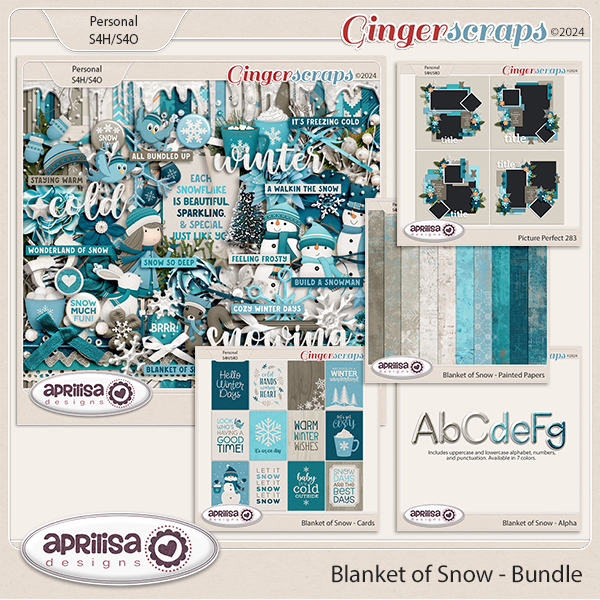 Blanket Of Snow - Bundle by Aprilisa Designs