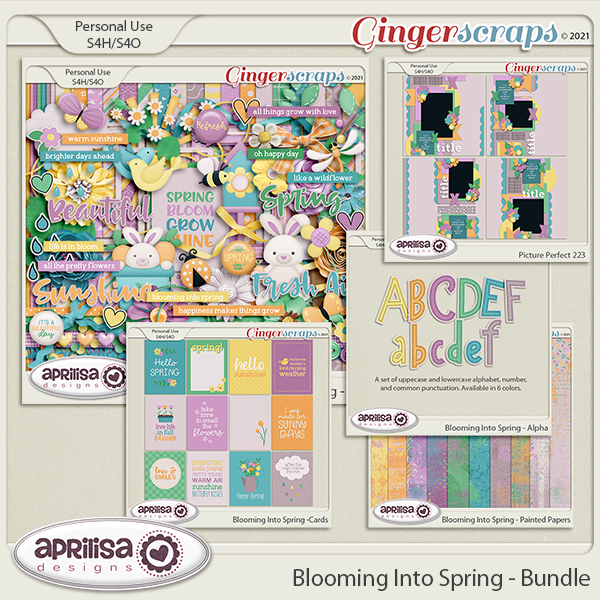 Blooming Into Spring - Bundle by Aprilisa Designs