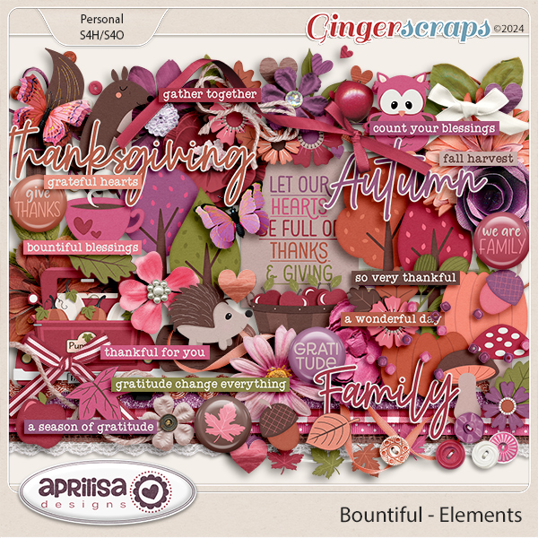 Bountiful - Elements by Aprilisa Designs