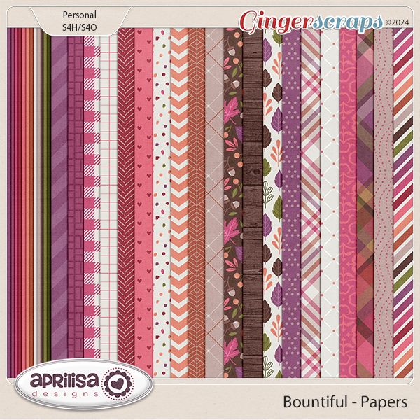 Bountiful - Papers by Aprilisa Designs