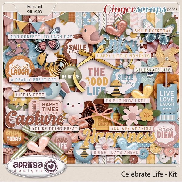 Celebrate Life - Kit by Aprilisa Designs