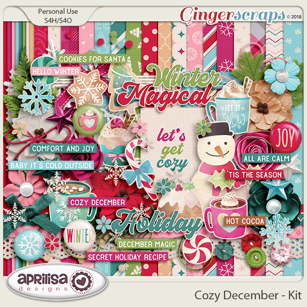 Cozy December - Kit by Aprilisa Designs