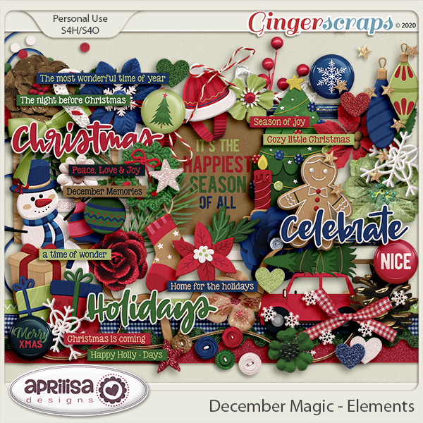 December Magic - Elements by Aprilisa Designs