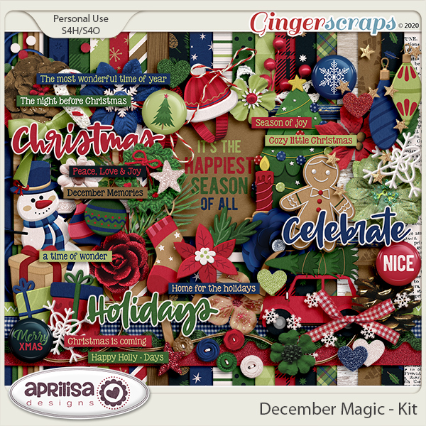 December Magic - Kit by Aprilisa Designs