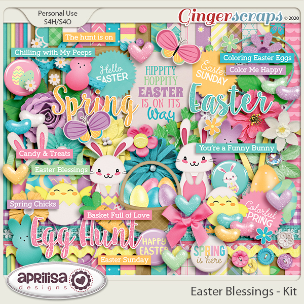 Easter Blessings - Kit by Aprilisa Designs