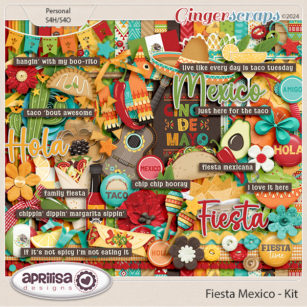 Fiesta Mexico - Kit by Aprilisa Designs