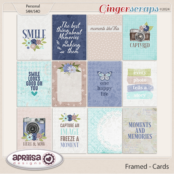 Framed - Cards by Aprilisa Designs