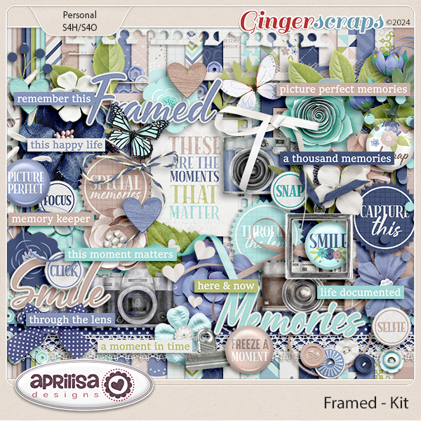 Framed - Kit by Aprilisa Designs