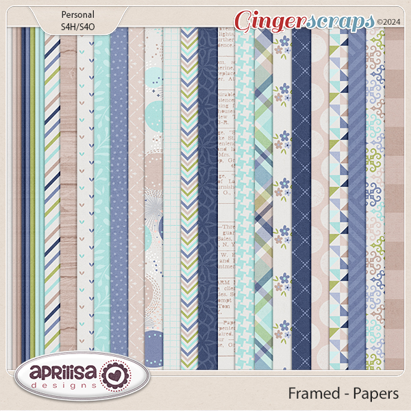 Framed - Papers by Aprilisa Designs