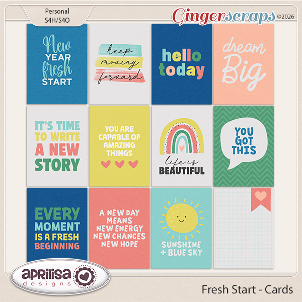 Fresh Start - Cards by Aprilisa Designs