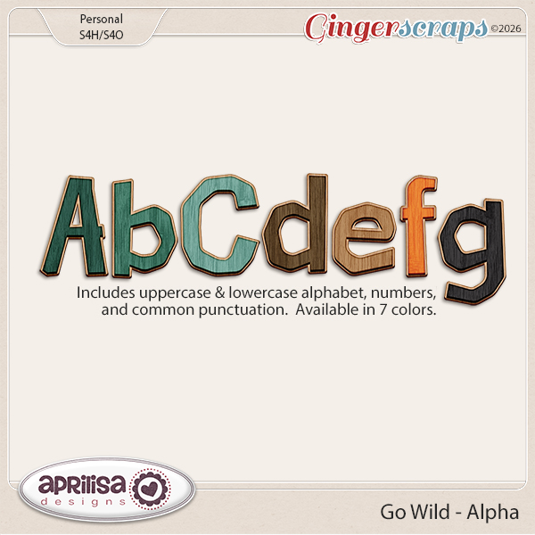 Go Wild - Alpha by Aprilisa Designs