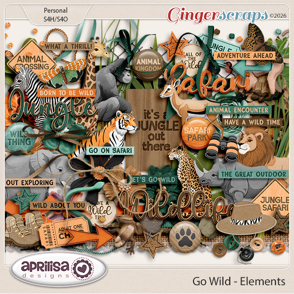 Go Wild - Elements by Aprilisa Designs