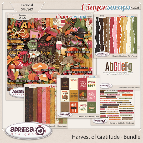 Harvest of Gratitude - Bundle by Aprilisa Designs