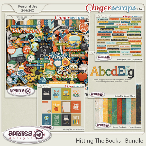 Hitting The Books - Bundle by Aprilisa Designs