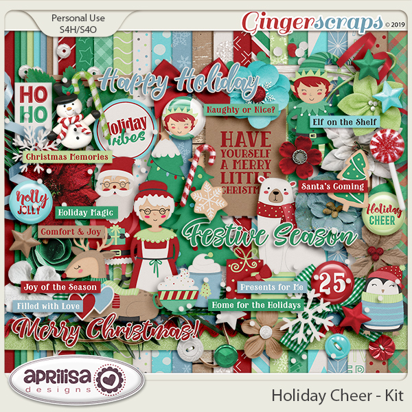 Holiday Cheer - Kit by Aprilisa Designs