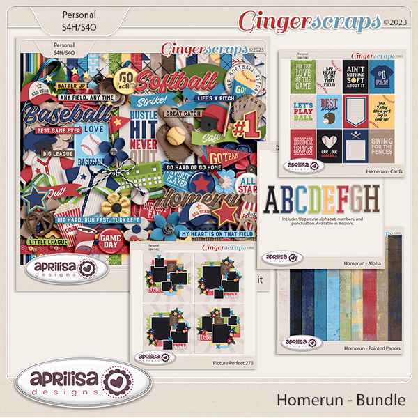 Homerun - Bundle by Aprilisa Designs