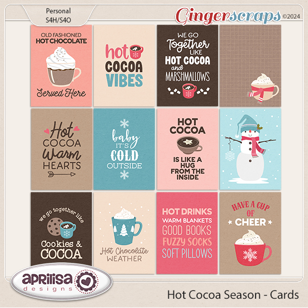 Hot Cocoa Season - Cards by Aprilisa Designs