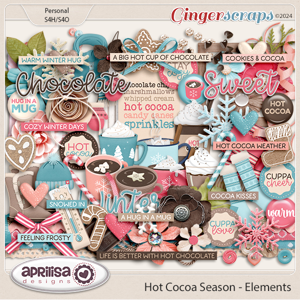 Hot Cocoa Season - Elements by Aprilisa Designs