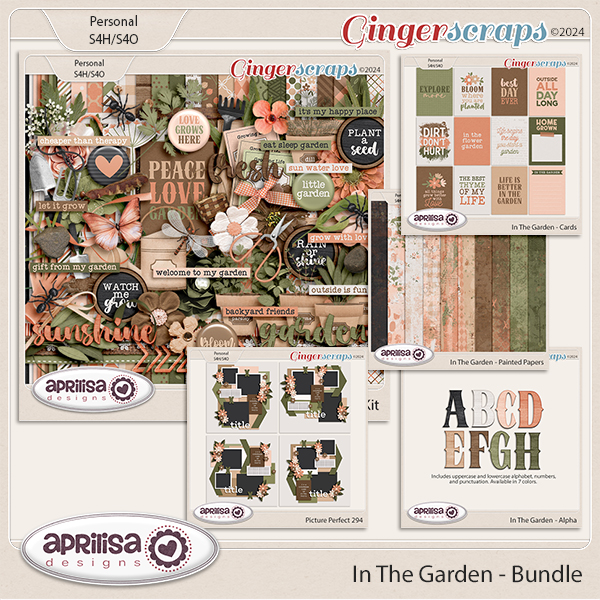In The Garden  - Bundle by Aprilisa Designs