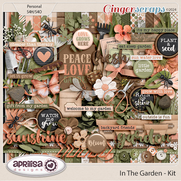 In The Garden - Kit by Aprilisa Designs