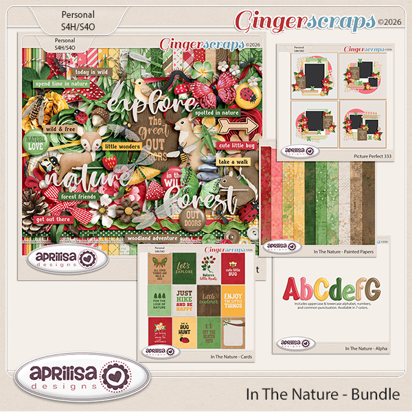 In The Nature - Bundle  by Aprilisa Designs