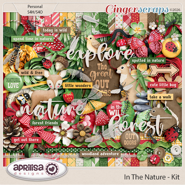 In The Nature - Kit by Aprilisa Designs