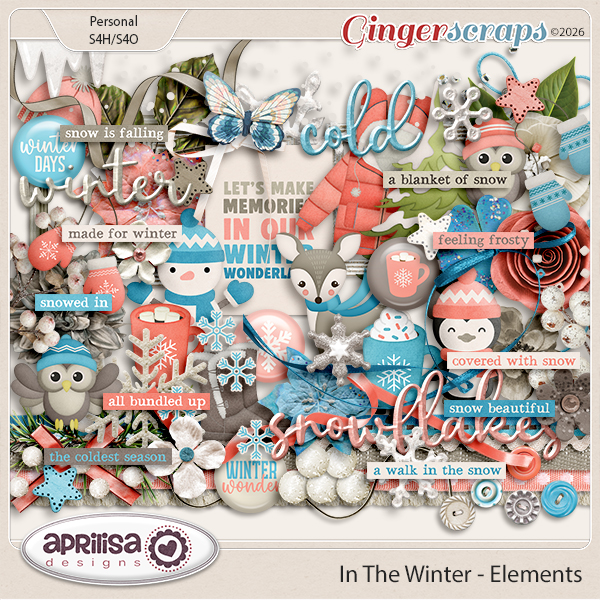 In The Winter - Elements by Aprilisa Designs