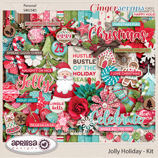 Jolly Holiday - Kit by Aprilisa Designs