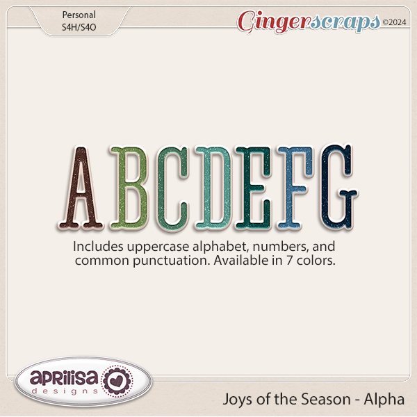 Joys Of The Season - Alpha by Aprilisa Designs