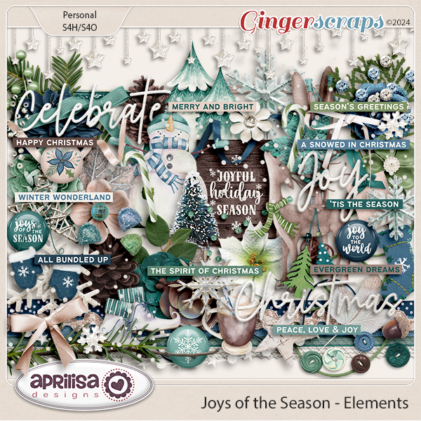 Joys Of The Season - Elements by Aprilisa Designs