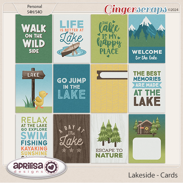 Lakeside - Cards by Aprilisa Designs
