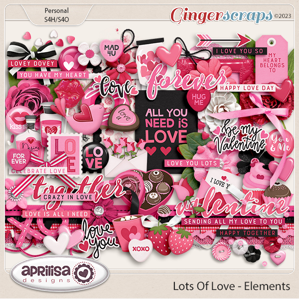Lots of Love - Elements by Aprilisa Designs
