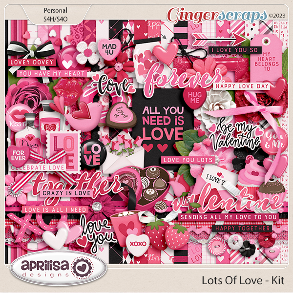Lots of Love - Kit by Aprilisa Designs