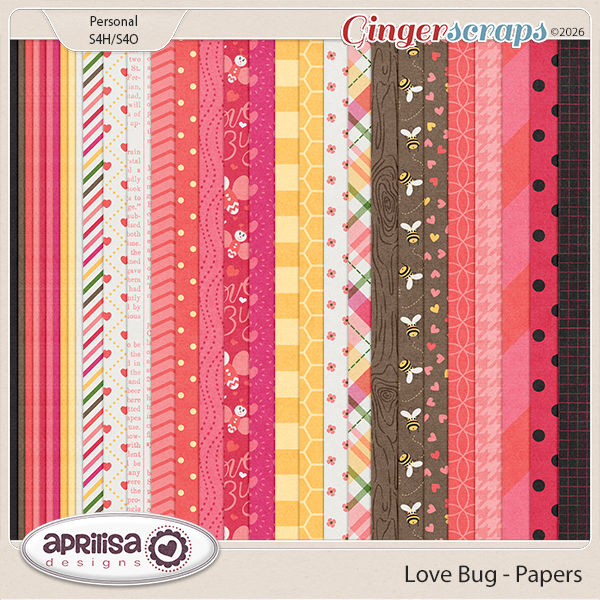 Love Bug - Papers by Aprilisa Designs