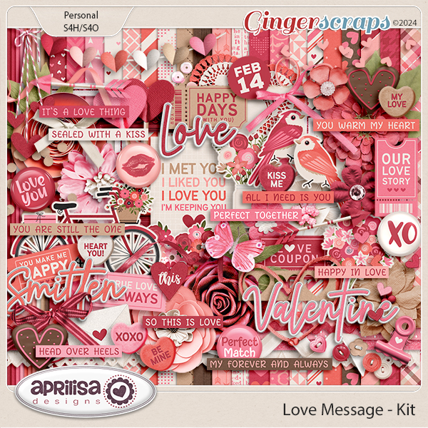 Love Message - Kit by Aprilisa Designs