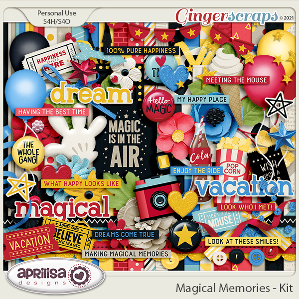 Magical Memories - Kit by Aprilisa Designs