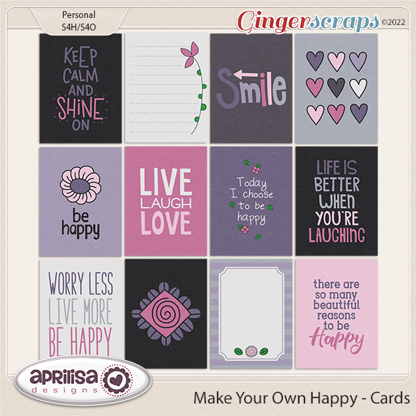 Make Your Own Happy - Cards