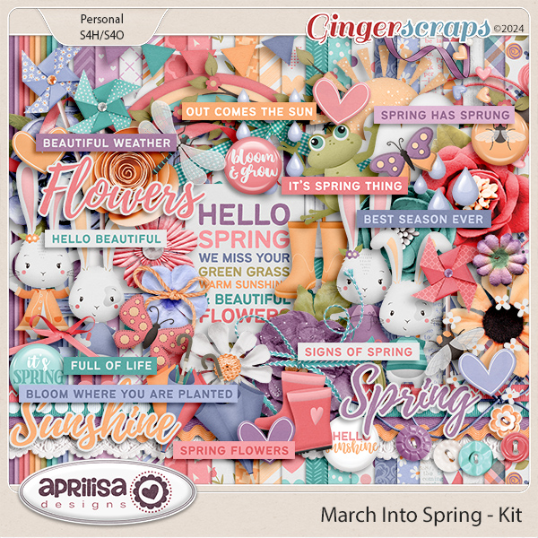 March Into Spring - Kit by Aprilisa Designs