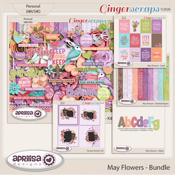 May Flowers - Bundle by Aprilisa Designs