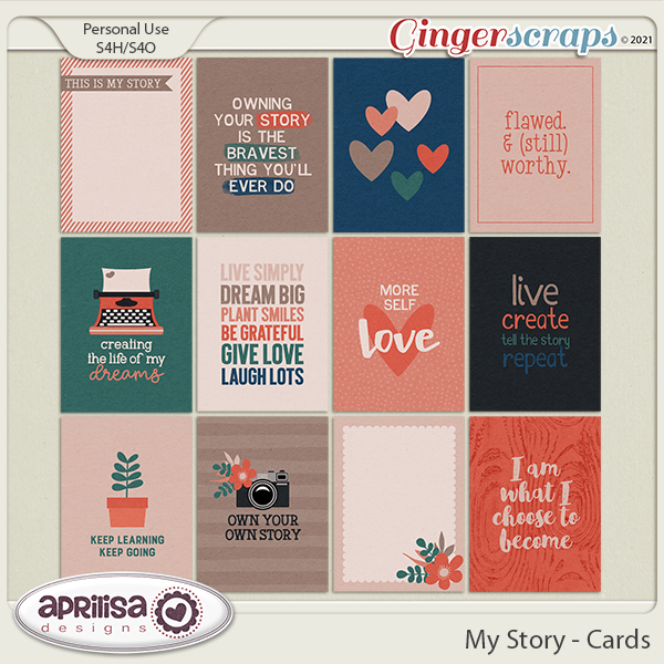 My Story - Cards by Aprilisa Designs