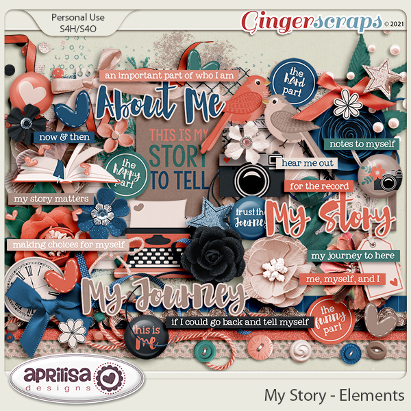 My Story - Elements by Aprilisa Designs