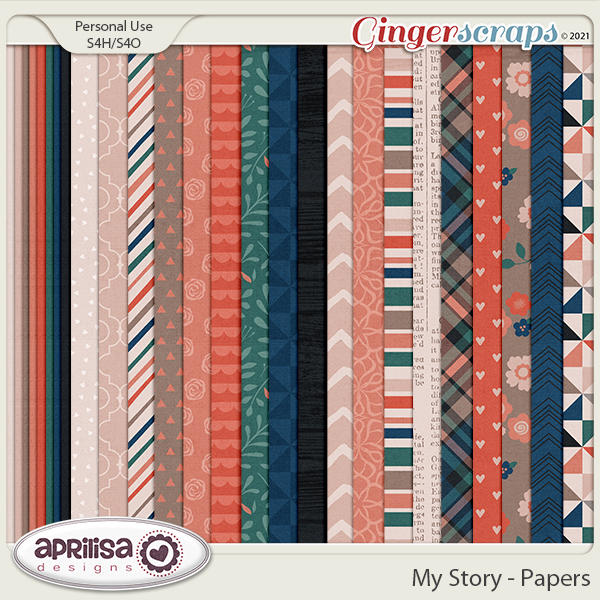 My Story Papers by Aprilisa Designs